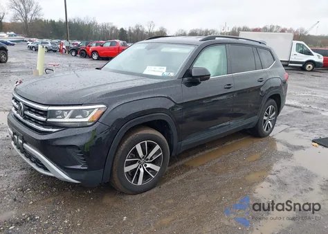 2021 Volkswagen Atlas 2.0T Se из США, поврежденный, VIN 1V2DP2CA8MC524593